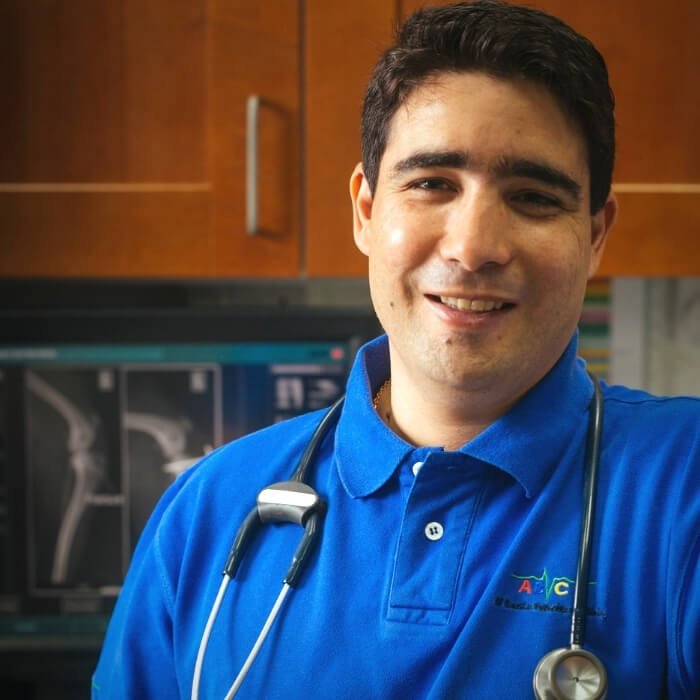 French Veterinary Doctor Mehdi Mzabi of ABVC