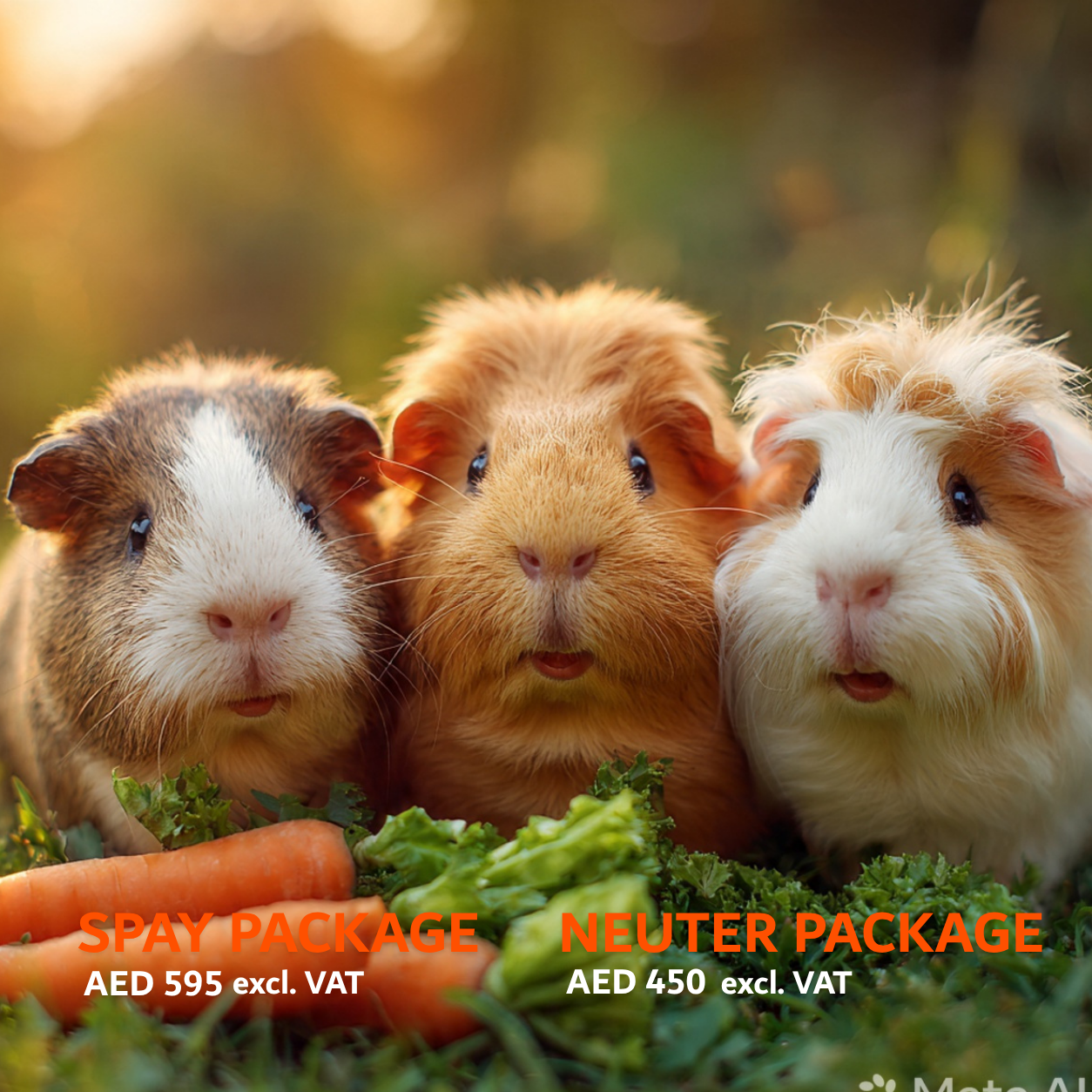 ABVC Guinea Pig Spay & Neuter Package