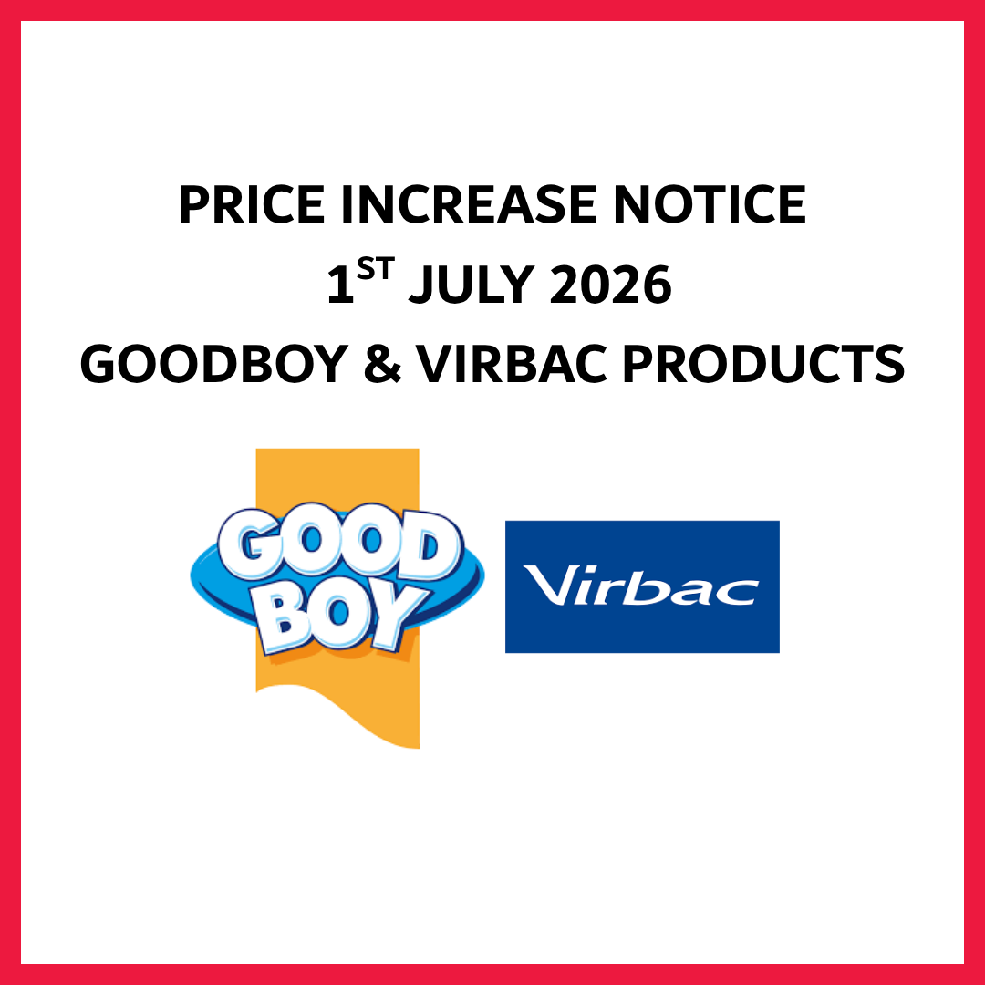 Goodboy & Virbac Price Increase