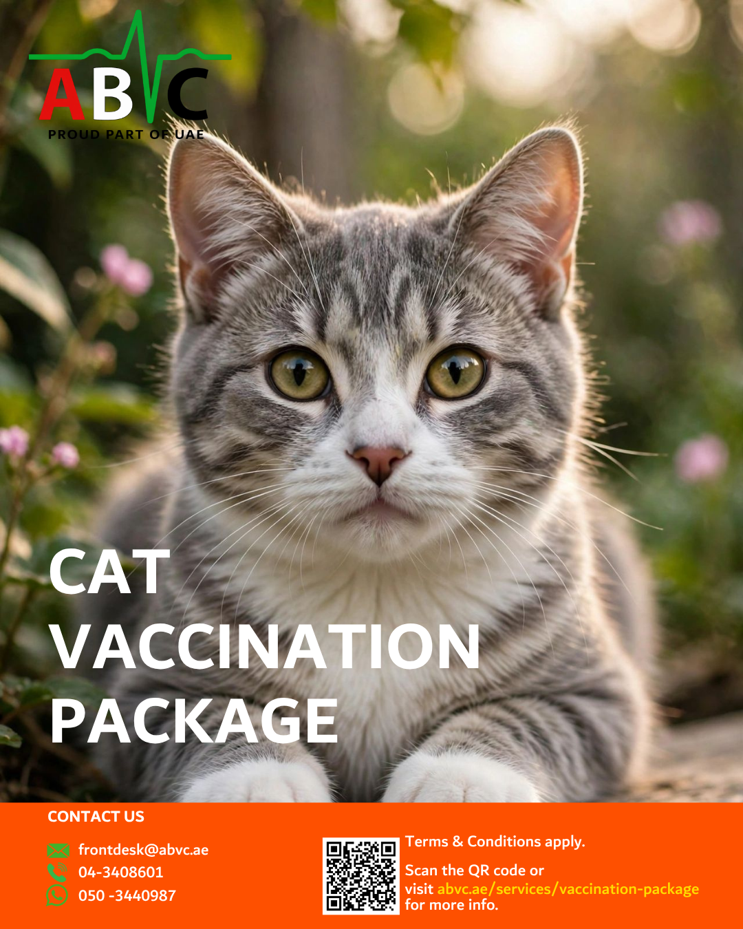 ABVC Cat Vaccination Package